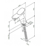 Смеситель для раковины AM.PM Spirit 2.0 F70A02100 Смеситель для раковины AM.PM Spirit 2.0 F70A02100. Фото