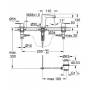 Смеситель для раковины GROHE Eurodisc Cosmopolitan 20214002. Фото