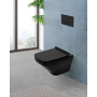 Унитаз подвесной безободковый BELBAGNO Sela BB3201CHR-MB Nero Matt. Фото