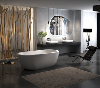 Ванна акриловая отдельностоящая BELBAGNO BB13-1700 170х79. Фото