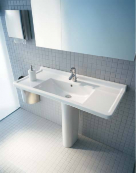 Раковина подвесная DURAVIT STARCK 3 105х49 0304100000. Фото