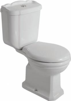 Унитаз напольный CERAMICA GLOBO SPA Paestum Vasi e Bidet 67.38 PA004.BI (слив в стену). Фото