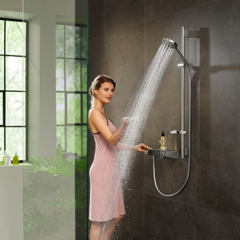 Термостат Hansgrohe Ecostat Select белый/хром 13171400. Фото