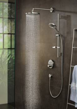 Верхний душ HANSGROHE Raindance S 240 1j PowderRain 27607000. Фото