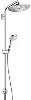 Душевая стойка Hansgrohe Croma Select 280 Air 1jet Showerpipe Reno EcoSmart 26793000. Фото