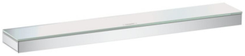 Полка Hansgrohe Rainfinity Shelf 500 26844000, хром для ванной комнаты. Фото