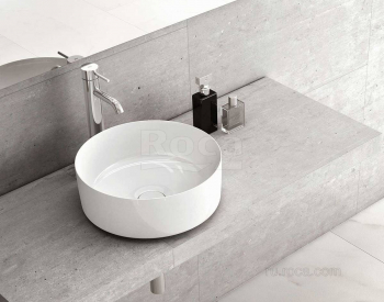 Раковина накладная ROCA Inspira Round WB SI 37x37 32752R000. Фото