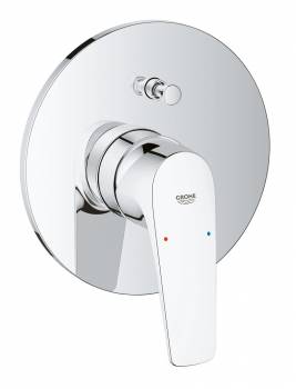 GROHE 29113000 BauFlow Смеситель для ванны, встраиваемый, со встроенным механизмом. Фото