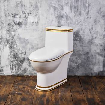 Унитаз-монолит EVA GOLD 6013 QQ Марсель. Фото