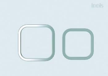 Клавиша смыва IDDIS Unifix UNI40MWi77. Фото