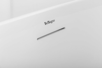 Ванна акриловая отдельностоящая матовая BELBAGNO BB411-1700-800-MATT. Фото