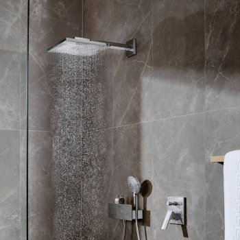 Ручной душ Hansgrohe Raindance Select S 120 3jet белый/хром 26530400. Фото
