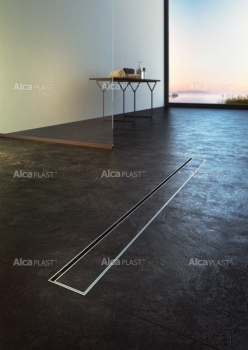 Водоотводящий желоб ALCAPLAST Floor Low APZ107-1050. Фото