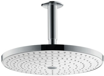 Верхний душ Hansgrohe Raindance Select 300 2jet белый/хром 27337400. Фото