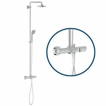 GROHE 27475000 Euphoria Душевая система с термостатом для ванны 450 мм. Фото