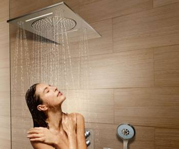 Верхний душ GROHE Rainshower F 27938001. Фото