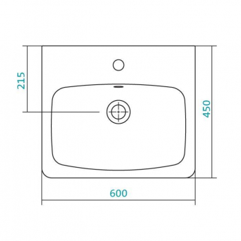 Раковина Santek Нео 60х45 1.WH30.2.186. Фото