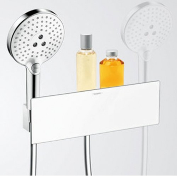 Шланговое подсоединение Hansgrohe Fixfit Porter 300 белый/хром 26456400. Фото