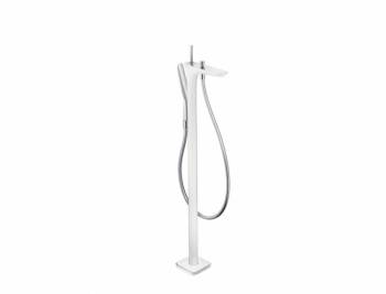 Смеситель для ванны напольный HANSGROHE PuraVida 15473400. Фото