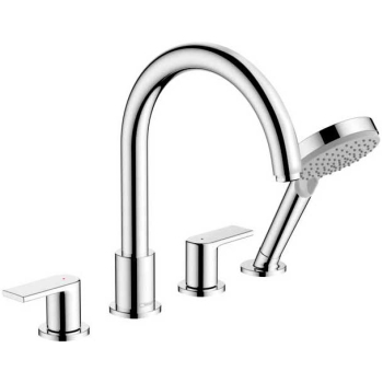 Смеситель на край ванны Hansgrohe Vernis Shape 71459000 хром. Фото