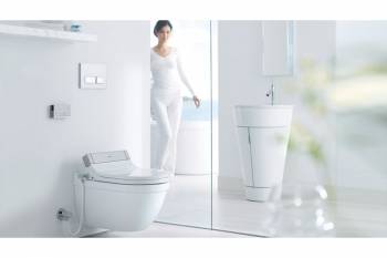 Унитаз подвесной DURAVIT Starck 3 Senso Wash 2226590000. Фото