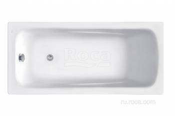 Ванна ROCA Line 150х70 прямоугольная белая ZRU9302982. Фото