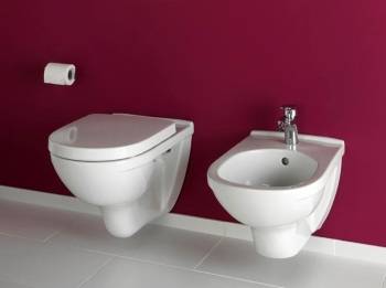 Унитаз подвесной Villeroy&Boch O.Novo Plus 5660 H1R1. Фото