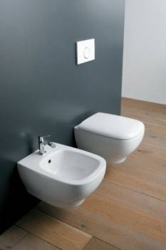 Унитаз подвесной CERAMICA GLOBO SPA Genesis Vasi e Bidet 51.37 GES03.BO. Фото