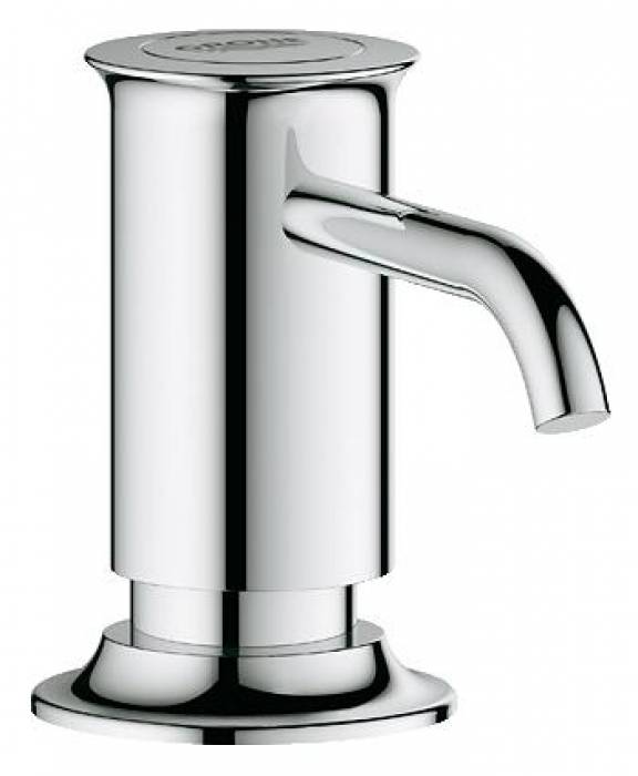 Дозатор для жидкого мыла GROHE Authentic 40537000 Дозатор для жидкого мыла GROHE Authentic 40537000 для ванной комнаты. Фото