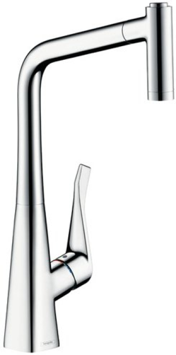 Смеситель для кухни Hansgrohe Metris хром 14820000 Смеситель для кухни Hansgrohe Metris хром 14820000. Фото