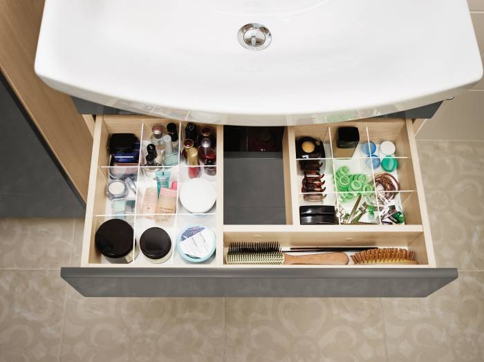 Органайзер SMART  прозрачный CERSANIT P-MD-SMA-DIV/CAR55. Фото