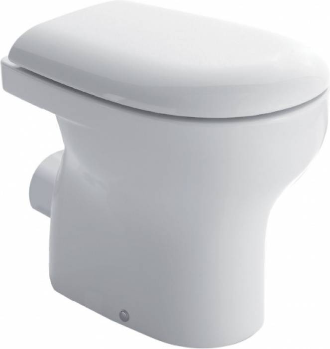 Унитаз приставной CERAMICA GLOBO SPA Grace Vasi e Bidet 50.36 GR002.BI (слив в стену). Фото