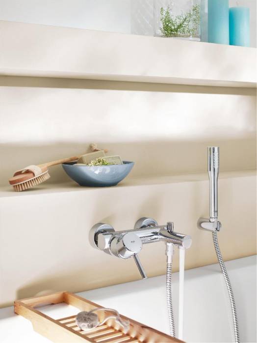 Cмеситель для ванны GROHE Concetto New 32211001. Фото