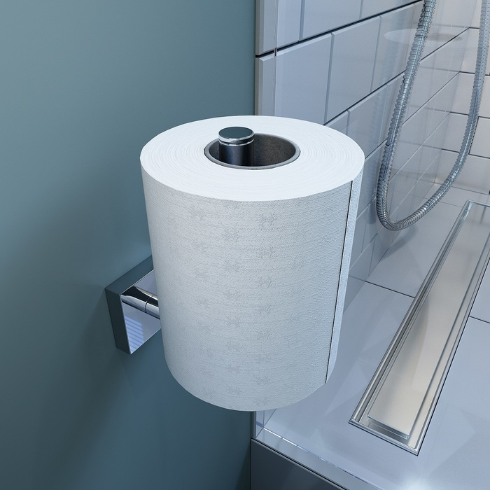 Держатель запасного рулона туалетной бумаги IDDIS Edifice EDISBS0i43 для ванной комнаты. Фото