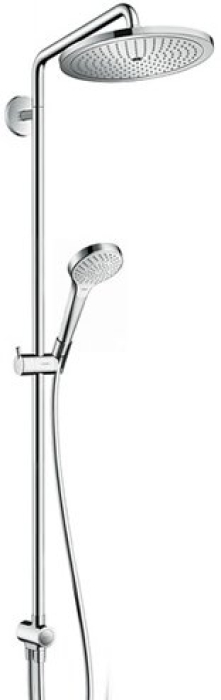 Душевая стойка Hansgrohe Croma Select 280 Air 1jet Showerpipe Reno EcoSmart 26793000. Фото