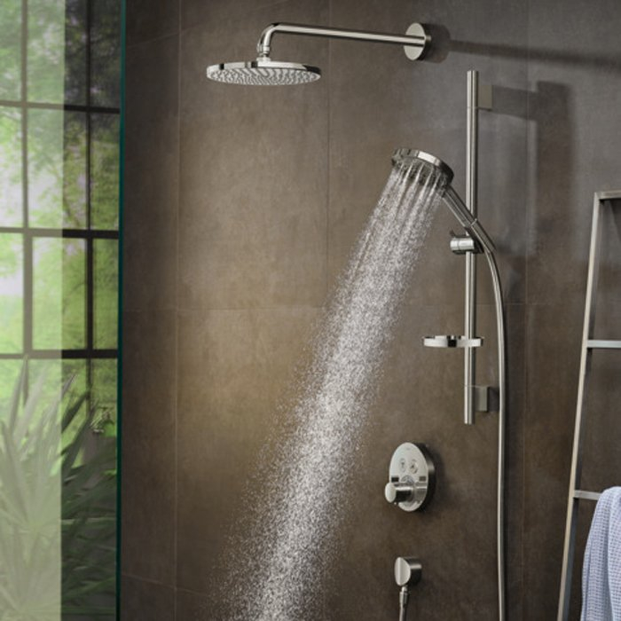 Душевой гарнитур Hansgrohe Raindance Select S 3jet 65см 27654000. Фото