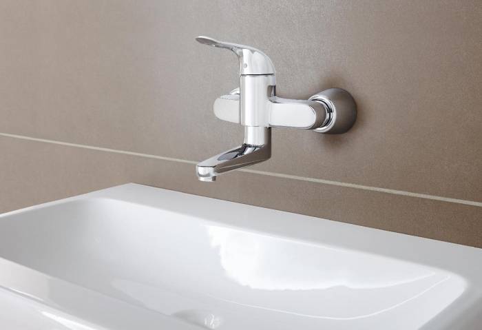 Смеситель для раковины GROHE Euroeco Special 32771000. Фото