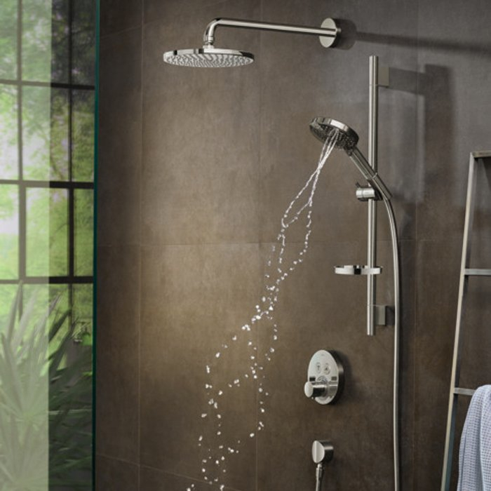 Душевой гарнитур Hansgrohe Raindance Select S 3jet 65см 27654000. Фото