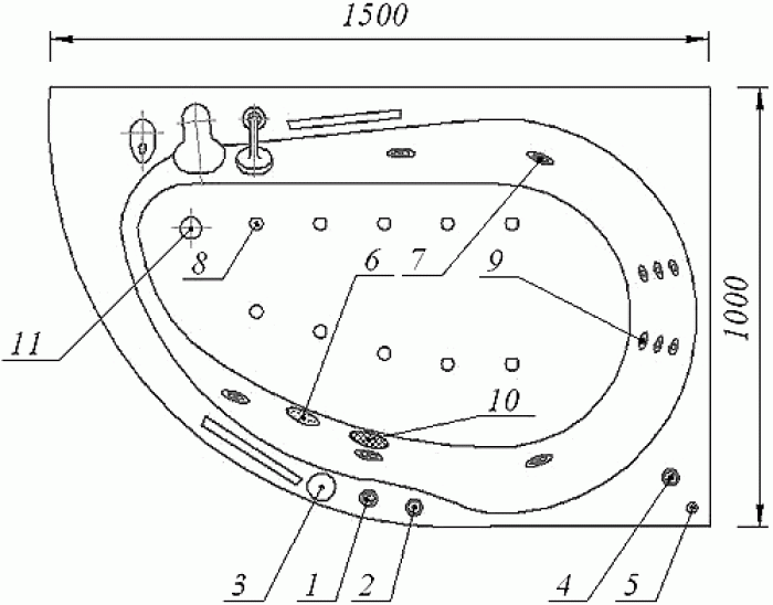 Устройство ванны. Акватек Вирго 150х100. Ванна Aquatek Вирго 150x100 l. Угловая ванна с гидромассажем 150х100. Джакузи гидромассажные ванны габариты 1600х1800.