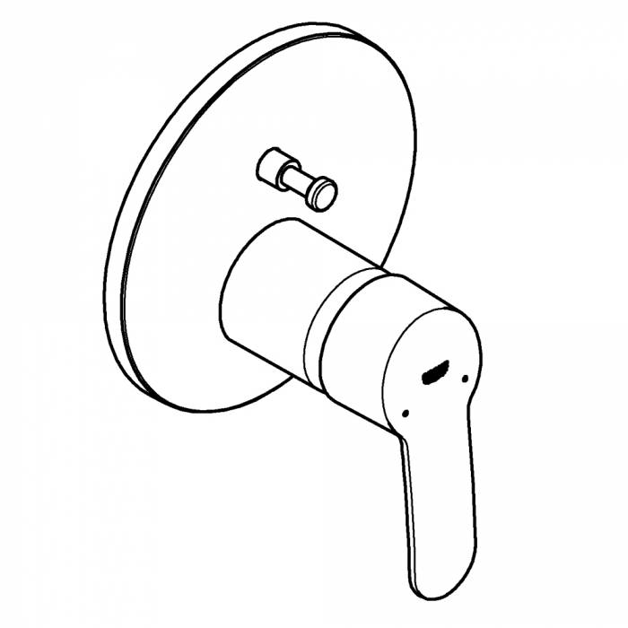 Смеситель для ванны GROHE 24052002 Eurostyle Cosmopolitan, хром Смеситель для ванны GROHE 24052002 Eurostyle Cosmopolitan, хром. Фото