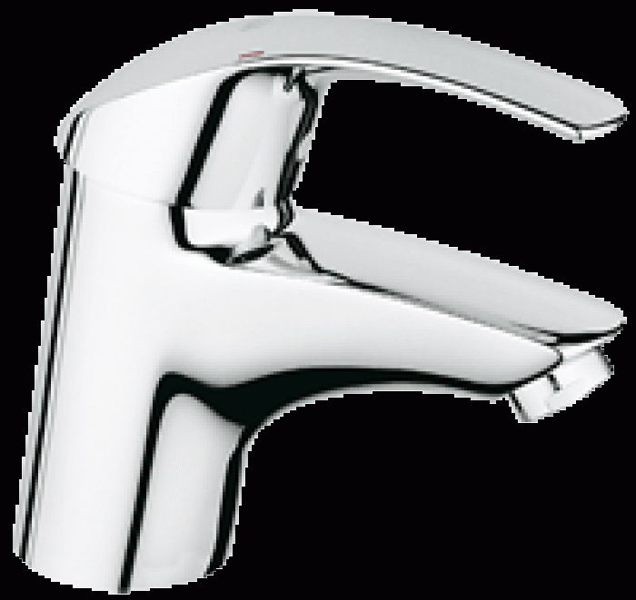 Смеситель для раковины GROHE Eurosmart 32467001. Фото