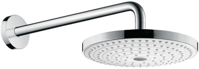 Верхний душ Hansgrohe Raindance Select 2jet белый/хром 26466400. Фото