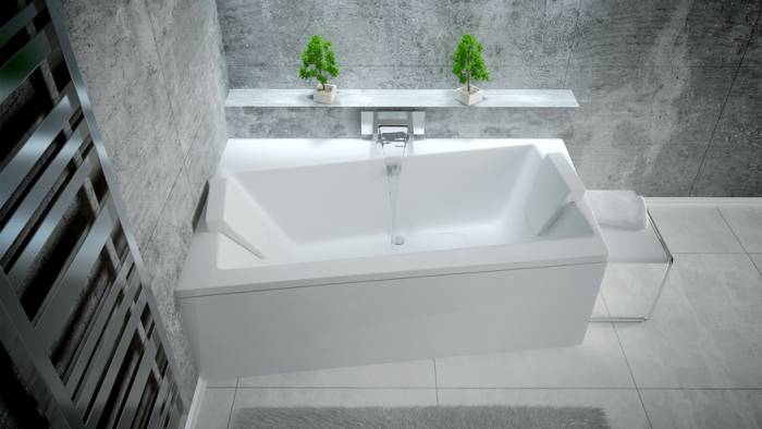 Акриловая ванна BESCO Infinity 160 L WAI-160-NL. Фото