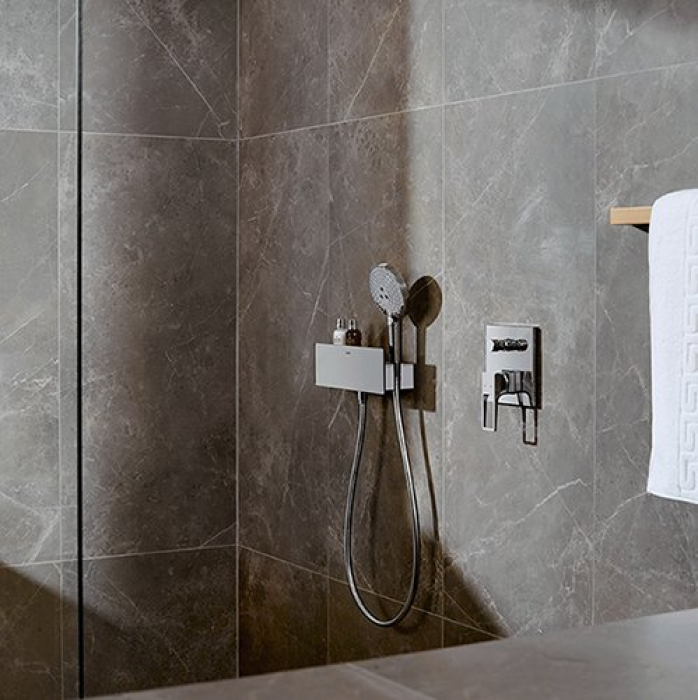 Шланговое подсоединение Hansgrohe Fixfit Porter 300 белый/хром 26456400. Фото