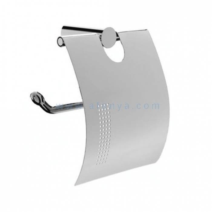 Бумагодержатель с крышкой IDDIS Renior L046 для ванной комнаты. Фото