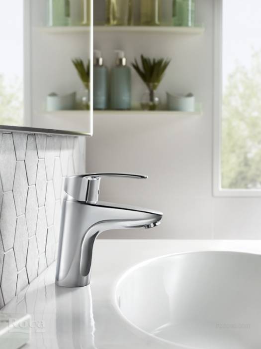 Смеситель ROCA Monodin-N для раковины A5A3B98C0M. Фото