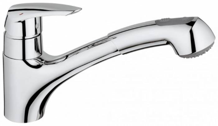 Смеситель для мойки GROHE Eurodisc 32257001. Фото