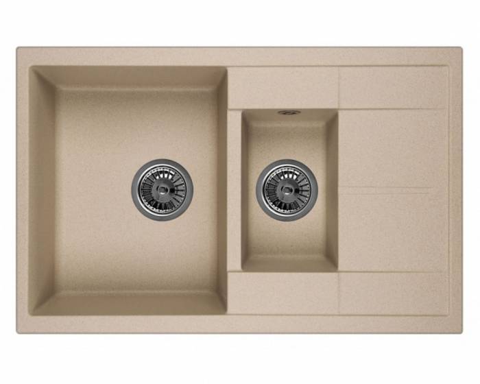 Мойка кухонная GRANULA GR-7802 песок. Фото