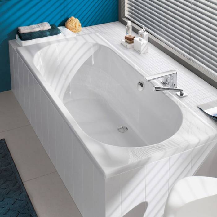 Ванна акриловая VILLEROY & BOCH O Novo UBA180CAS2V-01 Alpin. Фото