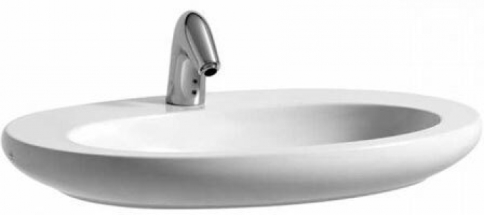 Раковина полувстраиваемая LAUFEN Alessi IL Bagno LCC 75x52 8.1897.2.400.104.1. Фото